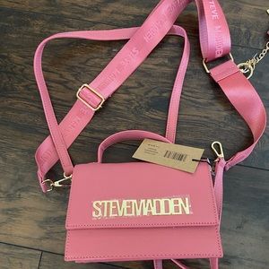 Steve Madden Raspberry Bhama purse